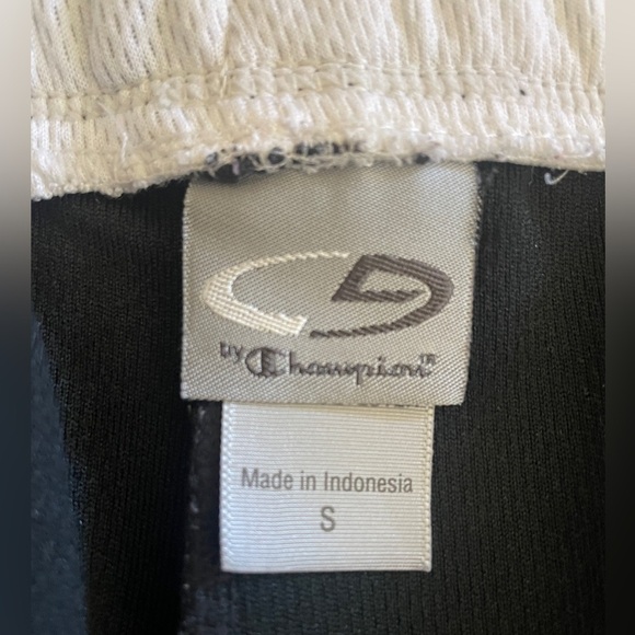 Vintage Champion Black & White Pants Size Small - Can be bundled as a tracksuit! - Picture 2 of 3